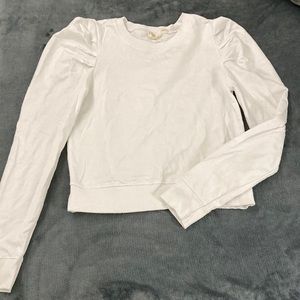 White lightweight sweater